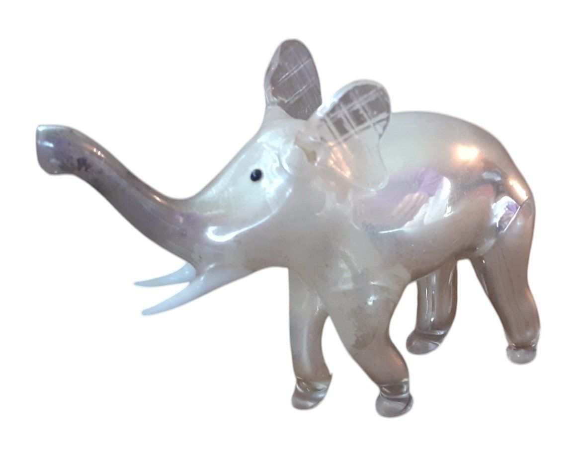 Statuette: Figur Glas Elefant Lauscha – Usato da Mörschwil venduto da antiksalon