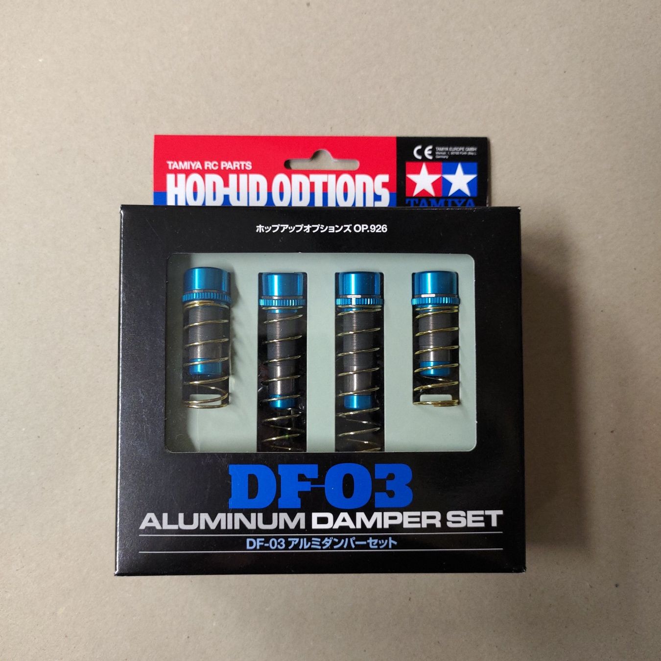 Tamiya RC Modellbau: Tamyia  DF-03 Aluminum Damper Set – Neu und originalverpackt aus Wetzikon ZH von Douglas-MD-11