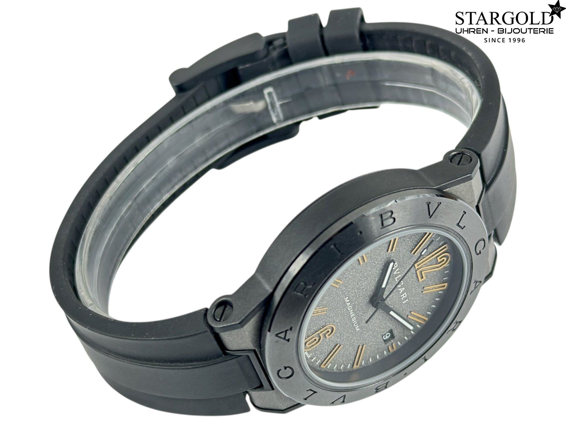 Bulgari Orologi: Bulgari Diagono Magnesium - DG41SMC – Usato da Zürich venduto da Stargold-Uhren 6