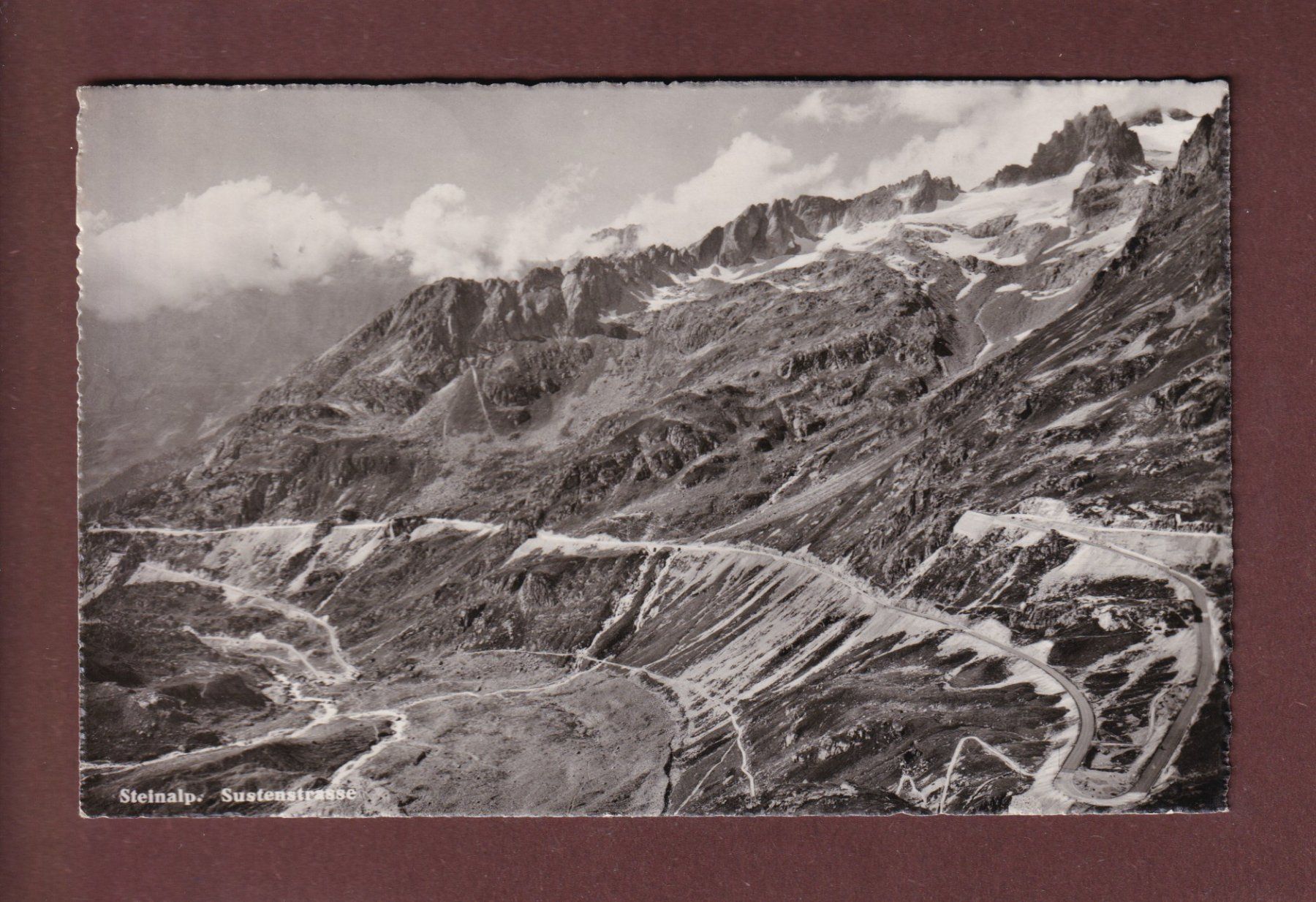 Ansichtskarten: STEINALP - Sustenstrasse – Gebraucht aus Pully von nicecards-shop