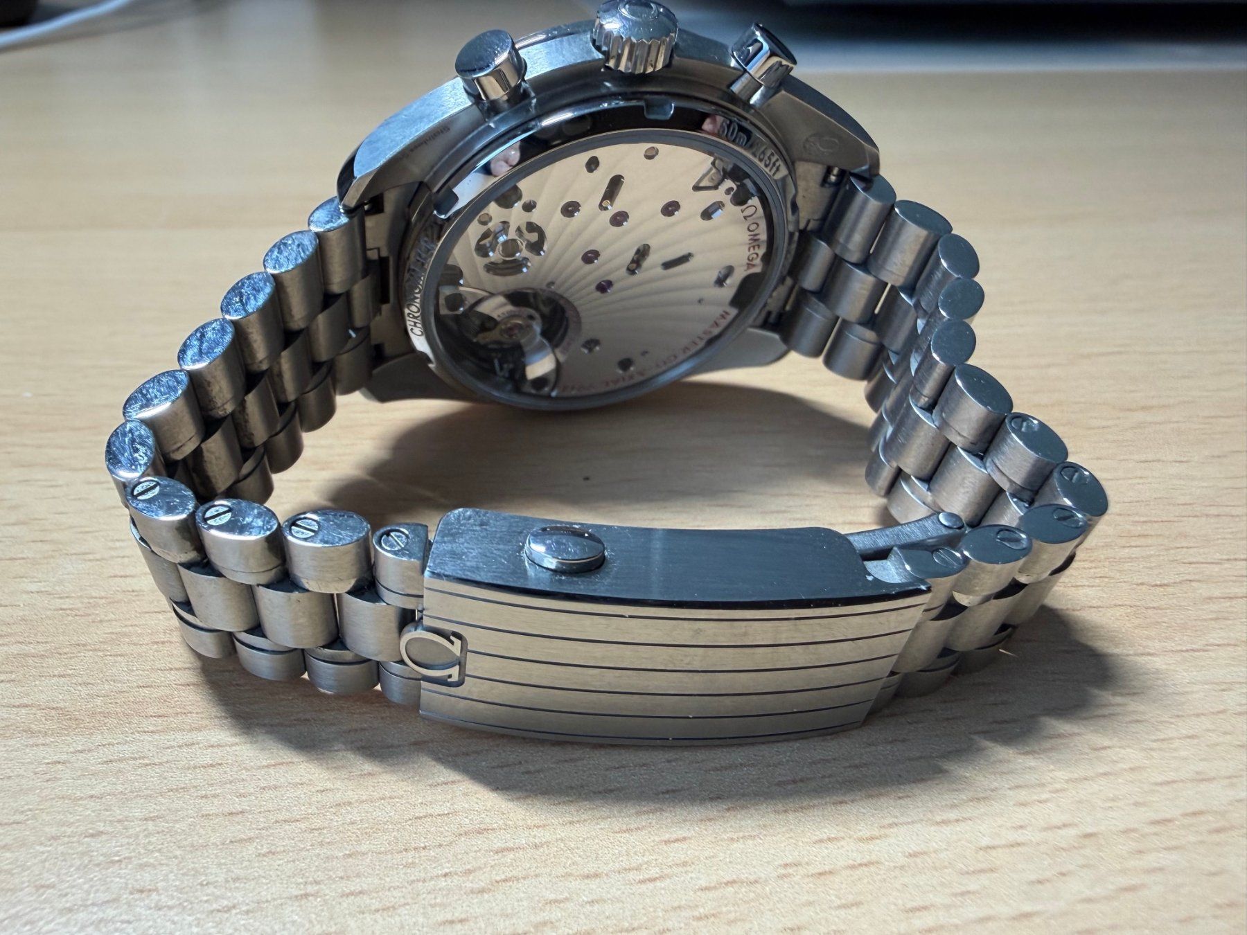 Omega Orologi: Omega Speedmaster Moonphase Meteorite,NEU/UNGETRAGEN,Full Se – Nuovo (secondo la descrizione) da Wittenbach venduto da Edi52a 4