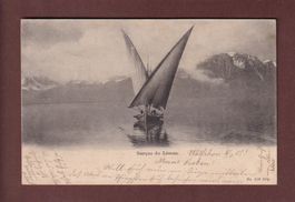 BARQUE DU LEMAN - 1905