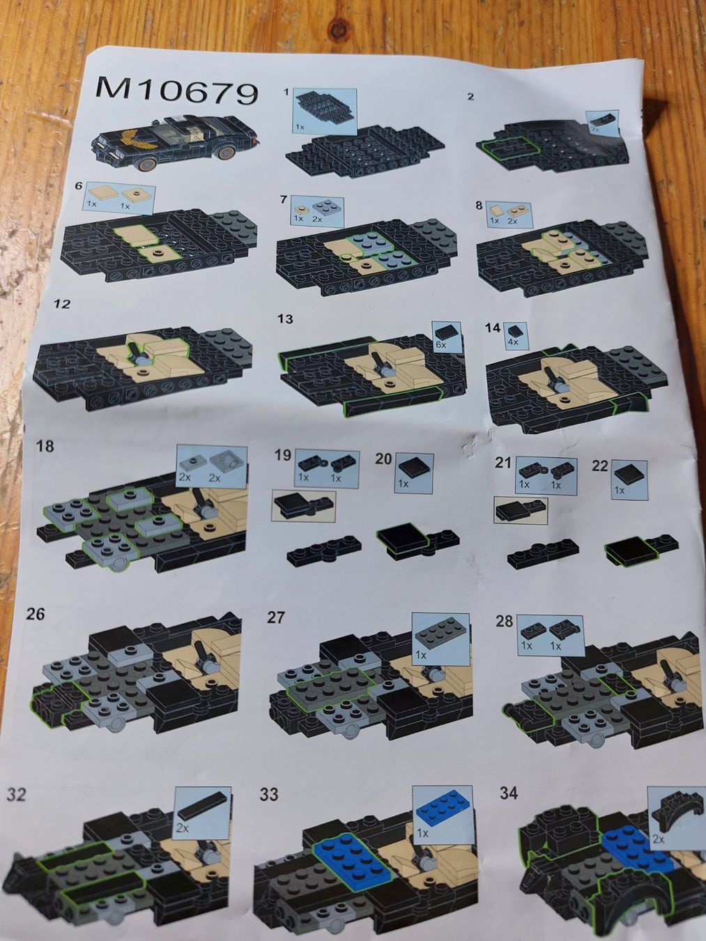 Jeux de construction: TransAm Firebird MOC zusammengebaut – Neuf (Voir description) à Roggwil BE par zoeri46 2
