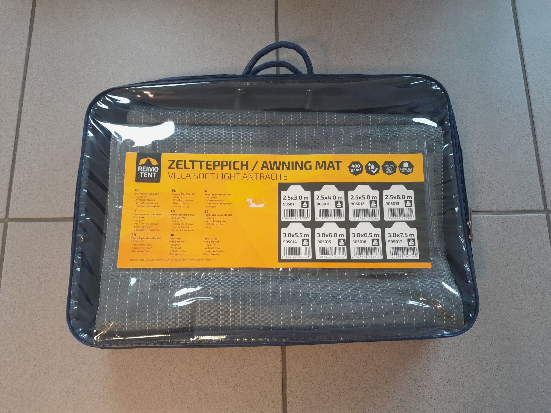Tapis: Zeltteppich / Vorzeltteppich – Neuf avec emballage d'origine à Steffisburg par Campercleancare