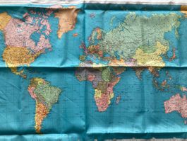 Swissair Foulard Seidenschal Seide Schal neu RARITÄT
