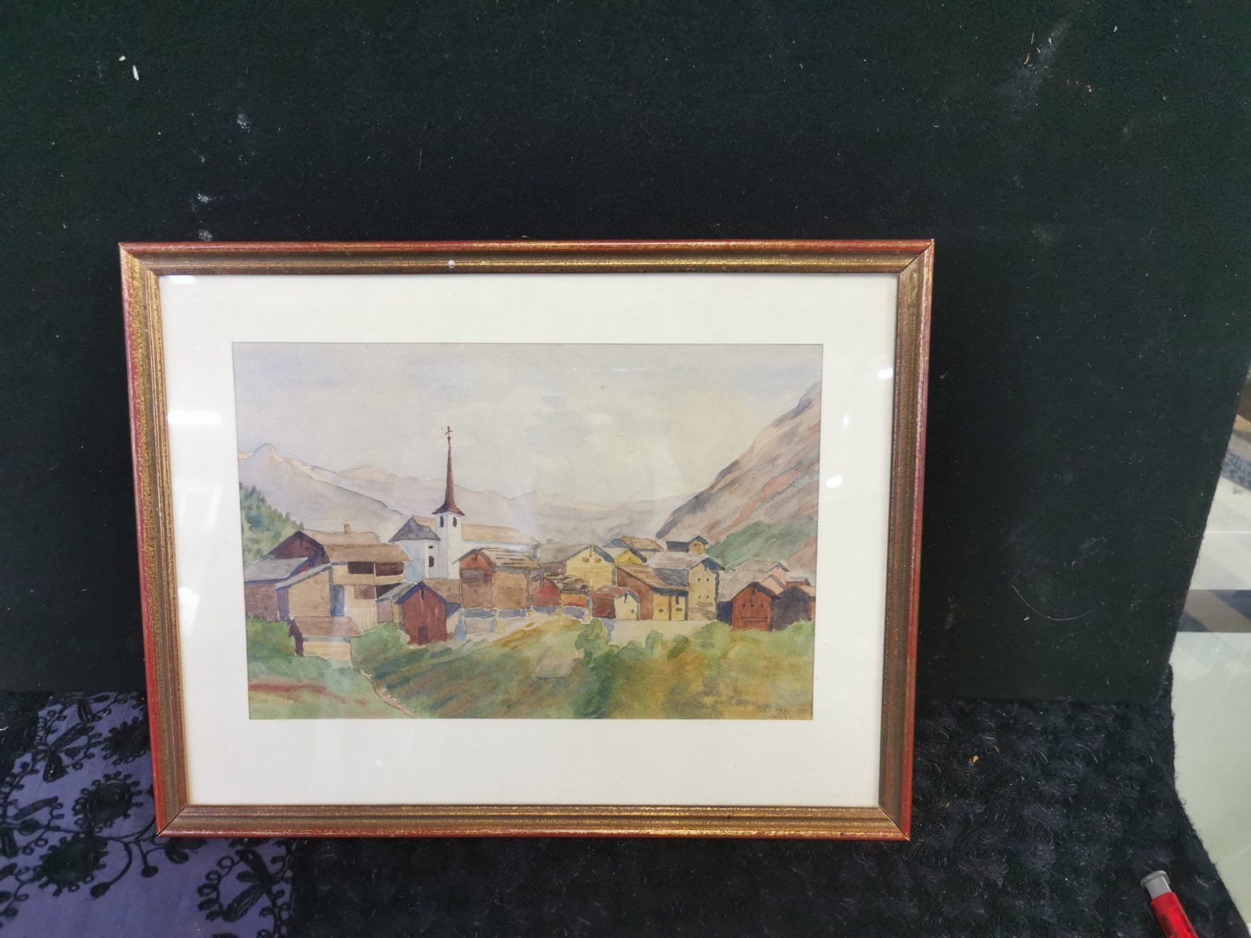 Dipinti: AQUARELLE SIGNÉE BOREL ET DATÉE 49 – Usato da Genève venduto da Qanil77