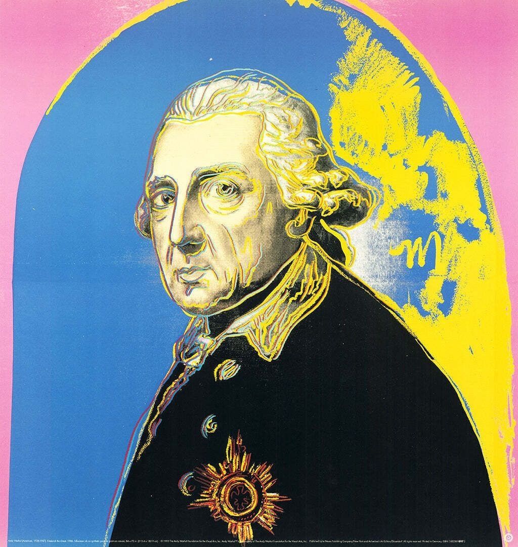 Grafica & Litografie: Andy Warhol "Friedrich der Große" KUNSTDRUCK – Usato da Nennigkofen venduto da Schamane75