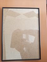 Schwarzer Bilderrahmen, neuwertig, ideal für Fotos