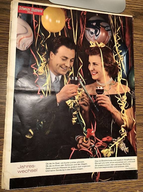 Zeitschriften & Magazine: Schweizer Illustrierte Zeitung - Num. 1 - 1952 – Gebraucht aus Tenero von KARLES 4