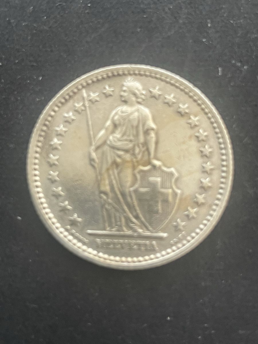 Alle Münzen: 2.- Silber CH Jahr 1944 – Gebraucht aus Meierskappel von Hala03 2