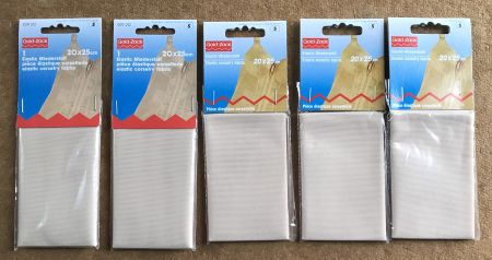 LOT ELASTIC-MIEDERSTOFF ORIGINALVERPACKT
