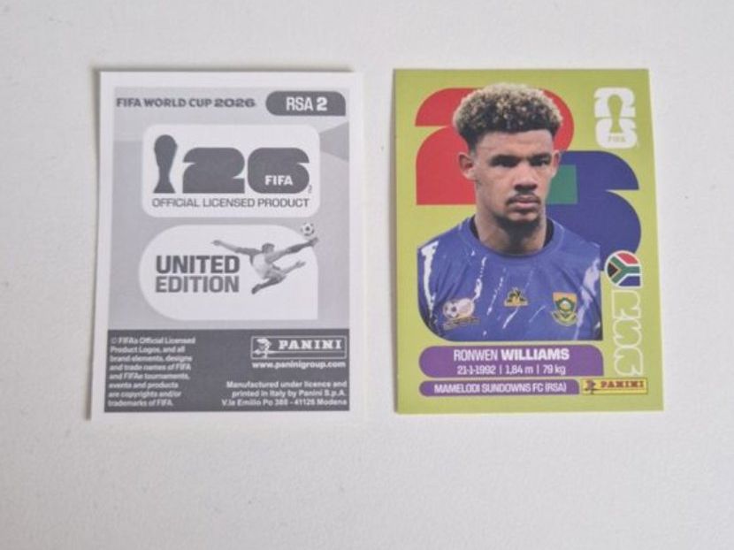 Panini Sammelbilder & Trading cards: Panini Sticker RSA2 – Neu (gemäss Beschreibung) aus Stüsslingen von white_angel86