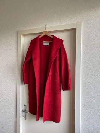 MANTEAU ROUGE MAX MARA 100% CASHMERE