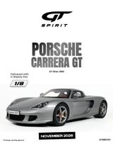 ORSCHE CARRERA GT GT SILVER 2003 1/88 NEUHEIT