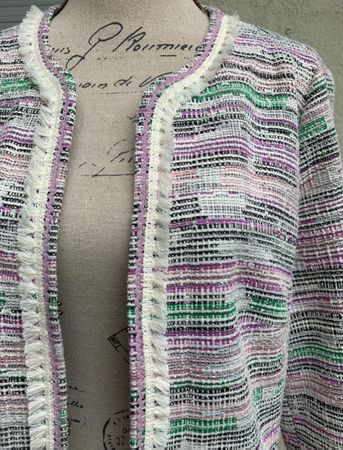 Superbe manteau été GERRY WEBER tons pastels t.40