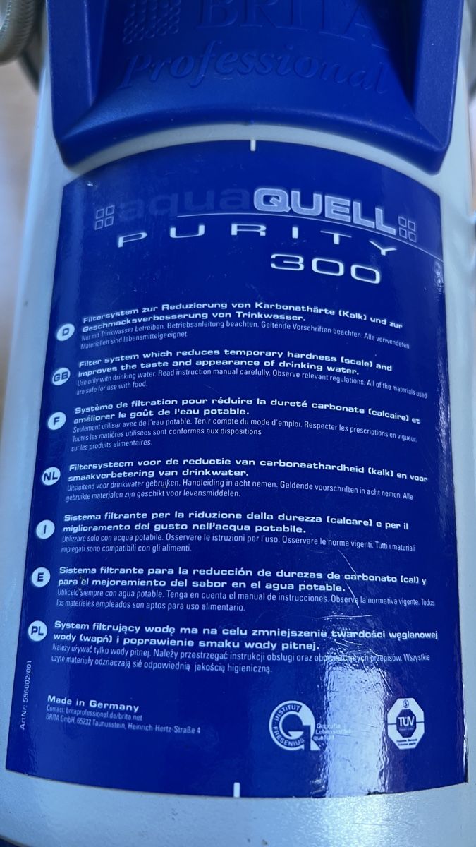 Installations sanitaires: Wasserfilter System Brita Professional – D'occasion à Bellach par arockaboy1234 5