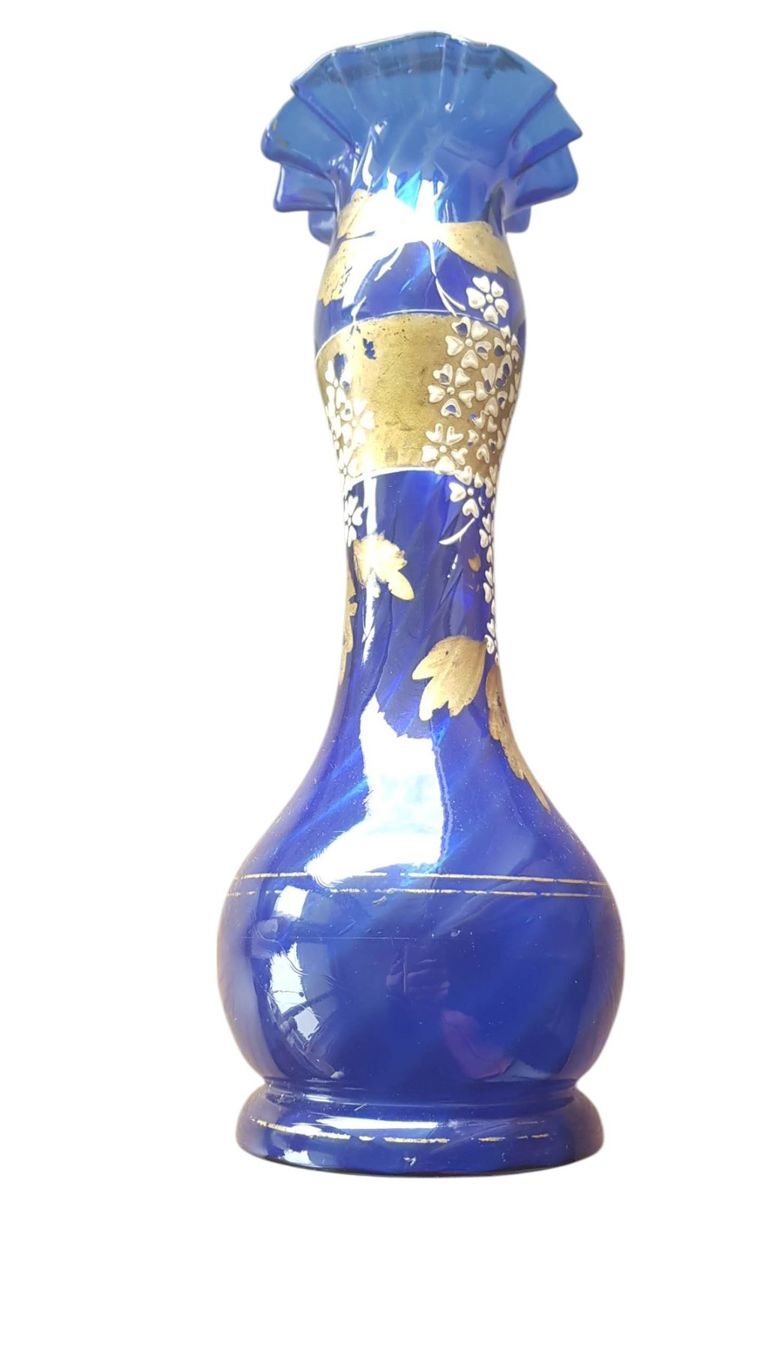 Vasi & Recipienti: Vase blaues Glas – Usato da Mörschwil venduto da wunderkiste44 3