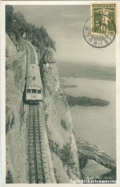 Cartoline postali: Arth - Rigibahn + 1922 – Usato da Emmenbrücke venduto da teestube