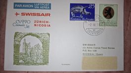 Swissair Zürich - Nicosia 02.06.1971
