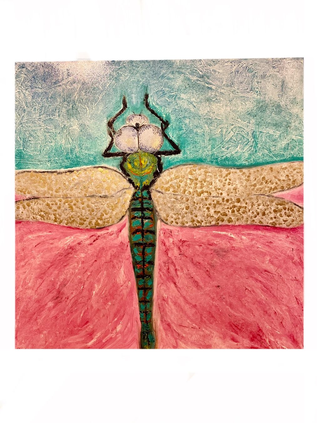 Dipinti: Libelle Liebe-oil Bild Kunst Doks – Nuovo e nell'imballaggio originale da Beromünster venduto da dok_b8mf 7