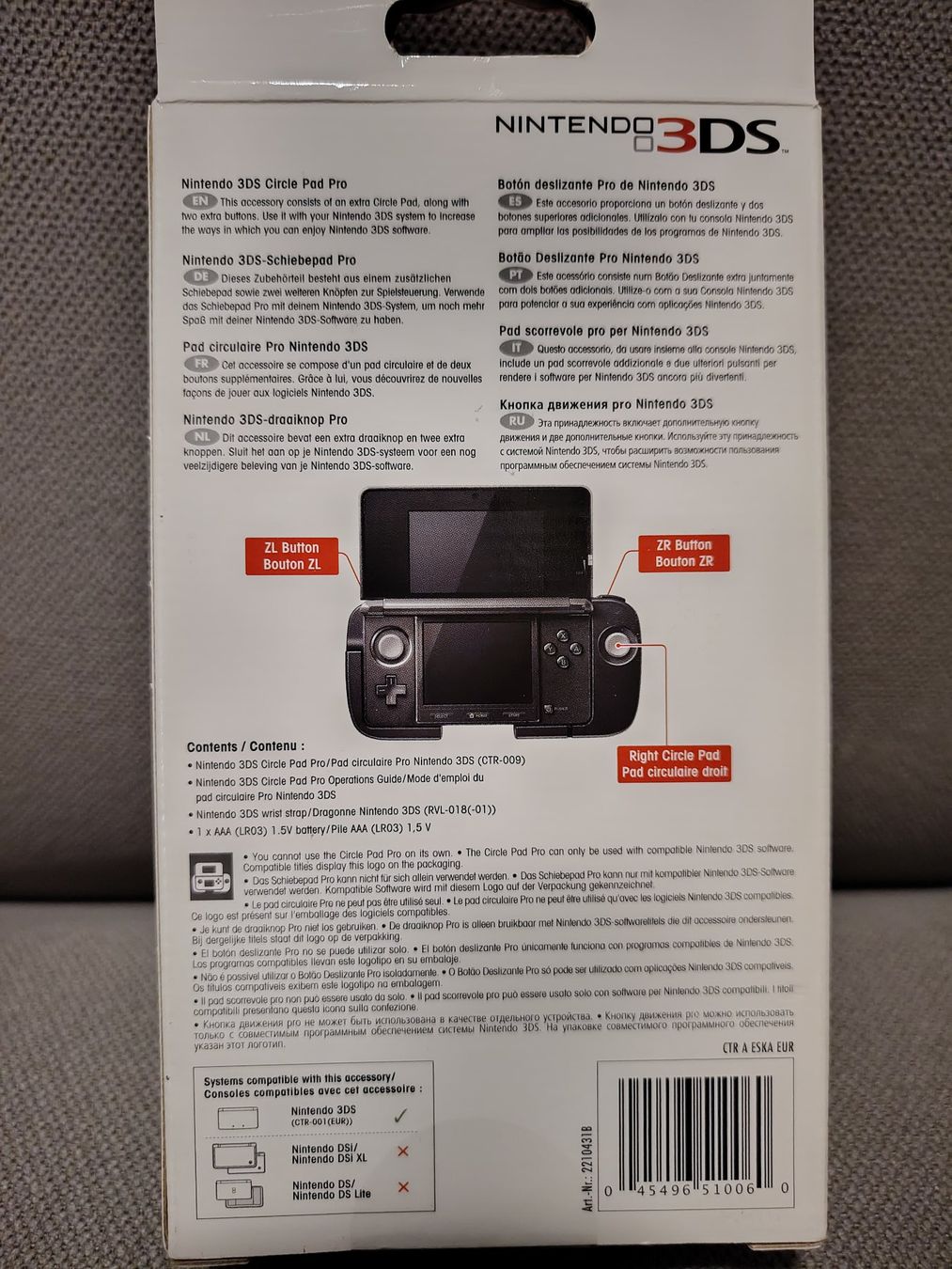 Nintendo Controller: Circle Pad Pro - Nintendo 3DS – Gebraucht aus Meyrin von Flurrio 1
