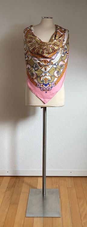 Foulard Patek Philippe En Soie - Motif Multicolore, Occasion, Accessoire De Luxe