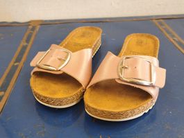 Pantoletten Easy Street pink Grösse 38 gebraucht