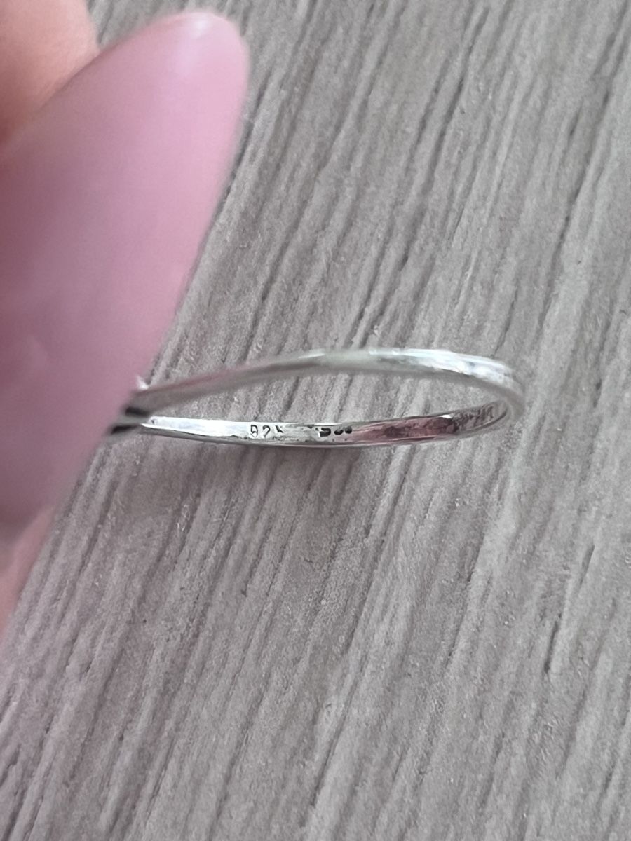 Anelli: Ring aus silber mit grünem stein – Usato da Zürich venduto da StavesBest 2
