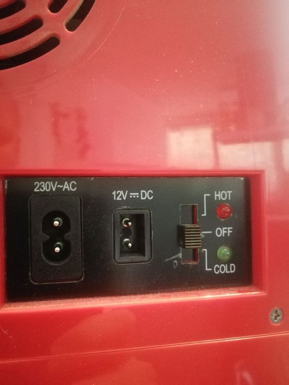 INTERTRONIC Mini Kühlschrank 4 (Rot, rechts) günstig & sicher Online  einkaufen 
