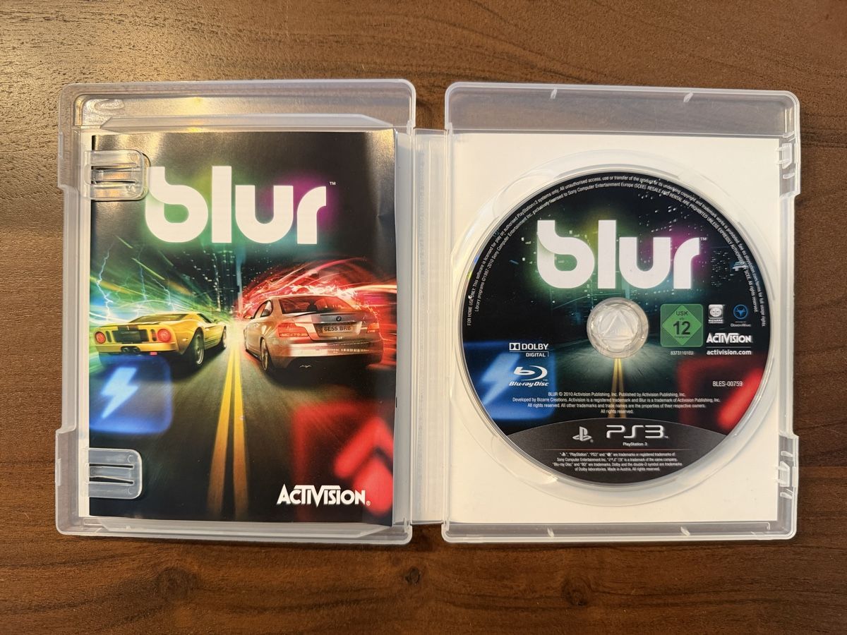 Sony Jeux: blur für PS3 – D'occasion à Thunstetten par Virus_33 1