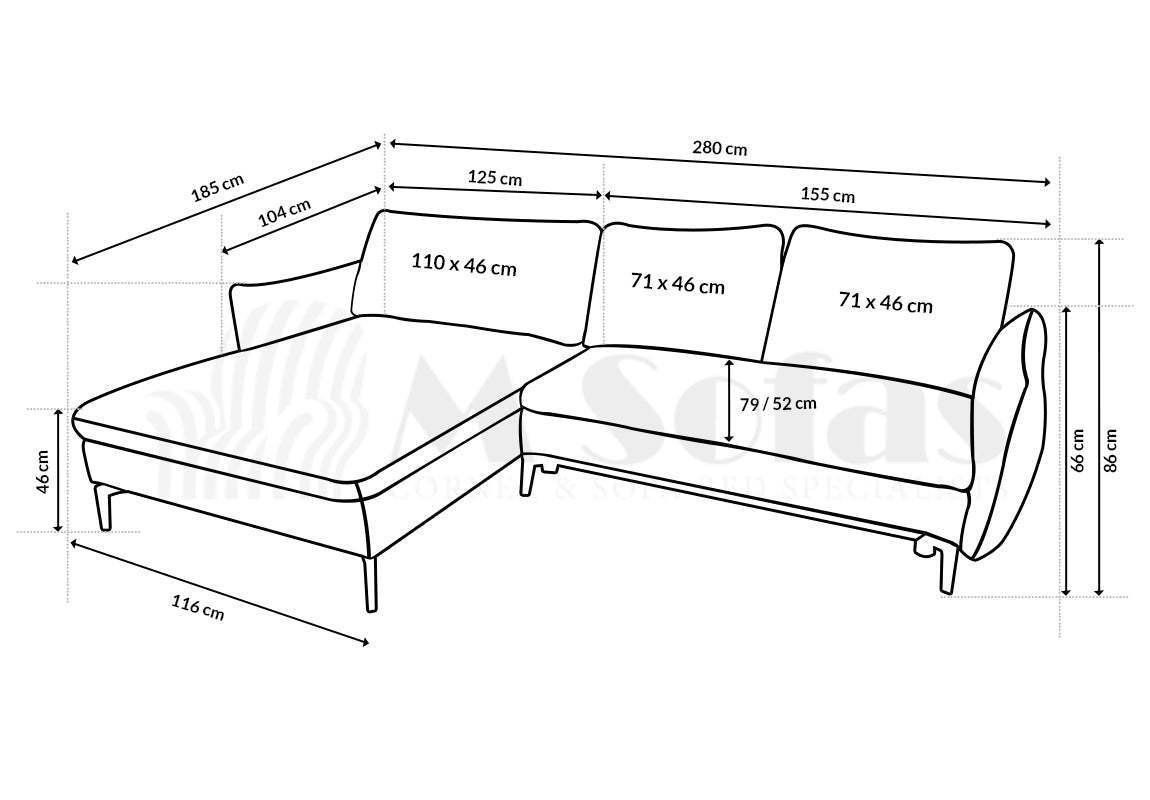Conforama Divani: Ecksofa Fira ab 1.- – Usato da Rain venduto da Schnagomir 4
