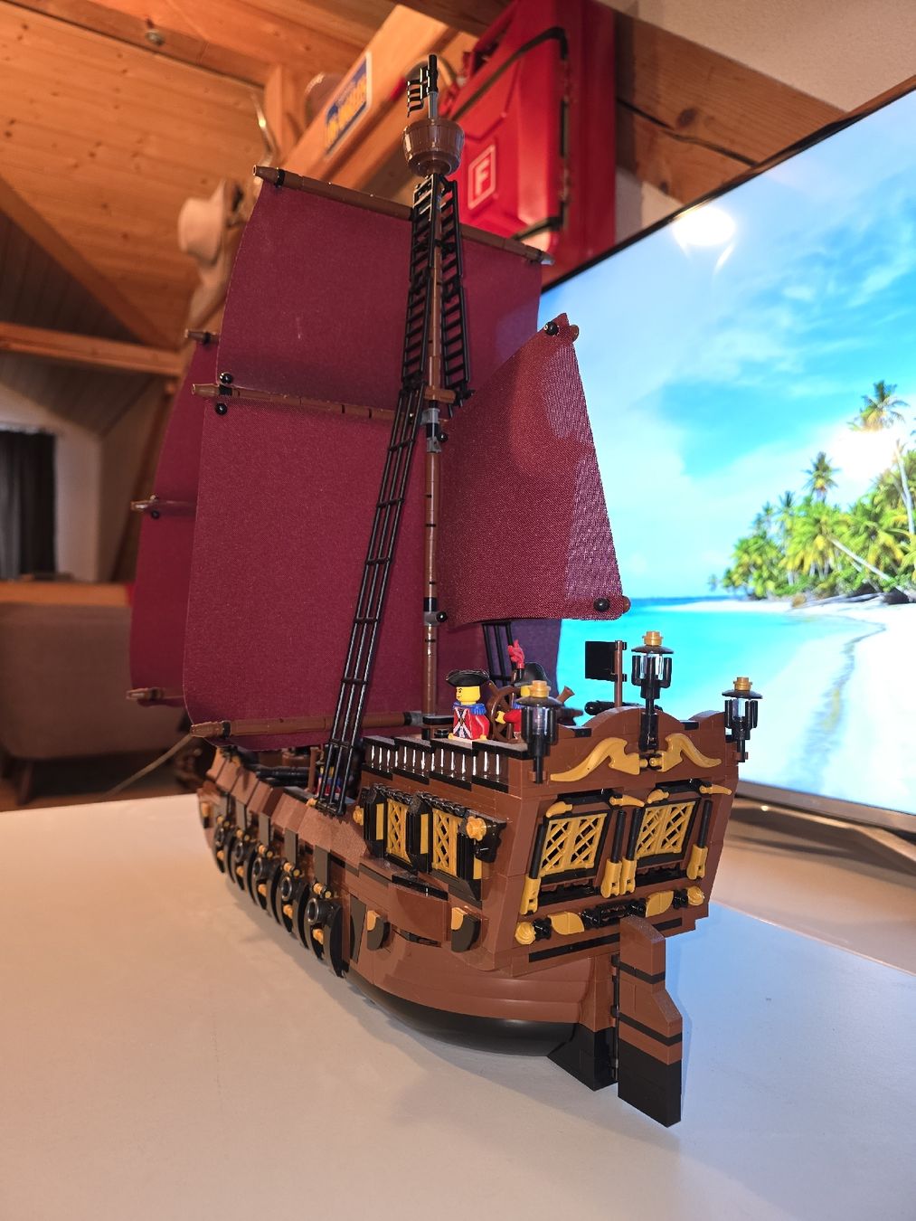 Giocattoli: Brigantine Piratenschiff – Nuovo (secondo la descrizione) da Flawil venduto da Ride4Fun 3
