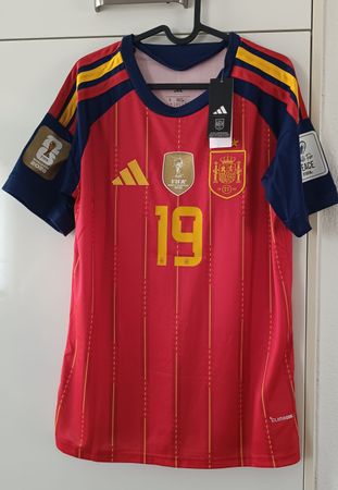 Fussballtrikot Spanien Grösse S