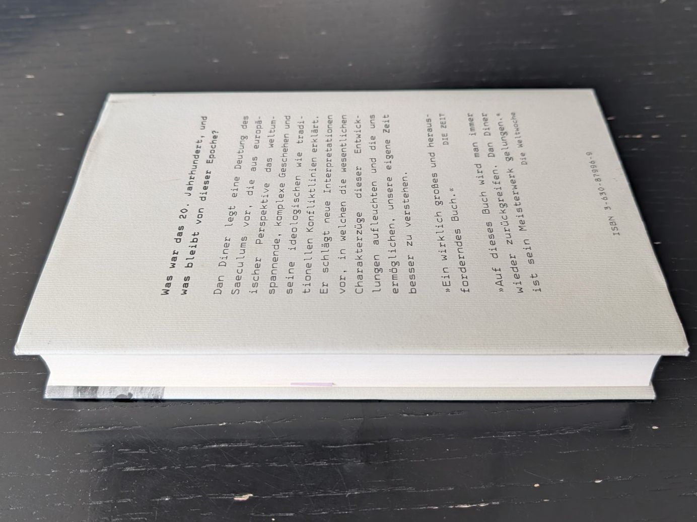 Libri: Das Jahrhundert verstehen - Dan Diner Luchs – Usato da Thalwil venduto da sultan03 4