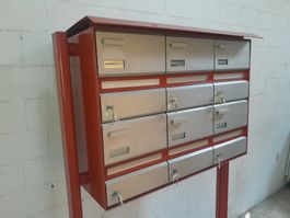 6er Briefkastenanlage WEMA