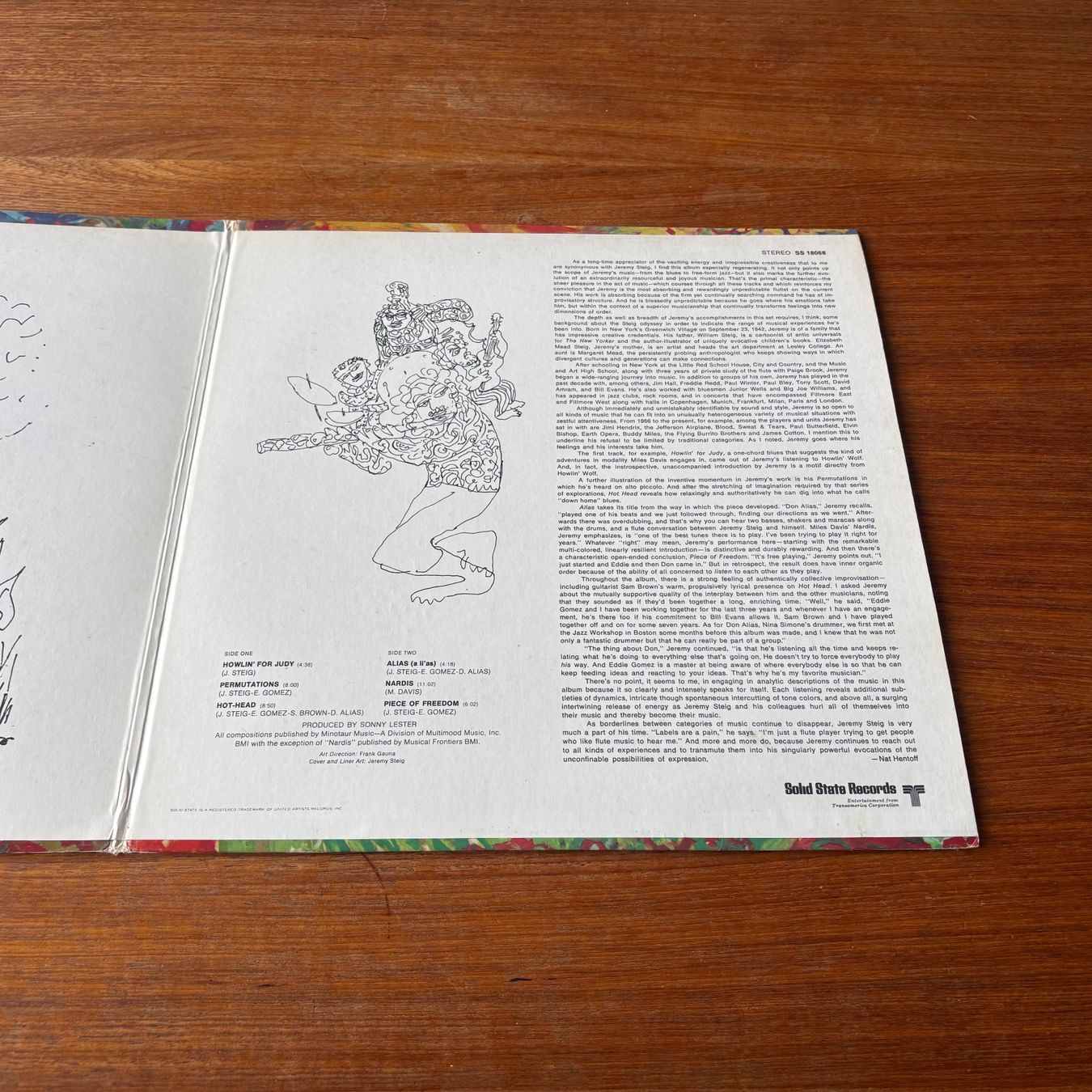 Dischi in vinile: Jeremy Steig – Legwork – Usato da Zürich venduto da gaal7 2