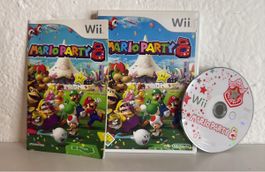 Wii Mario Party 8 game with manual and case