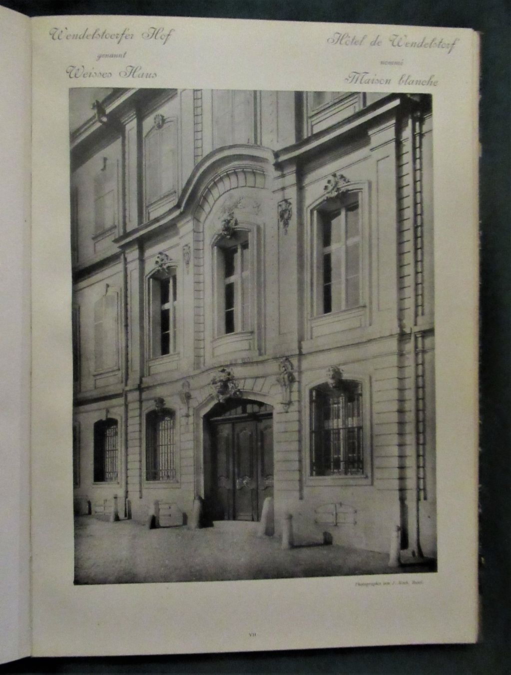 Libri: Basler Bauten des 18. Jahrhunderts, 1897 – Usato da Hedingen venduto da Protechnica 4