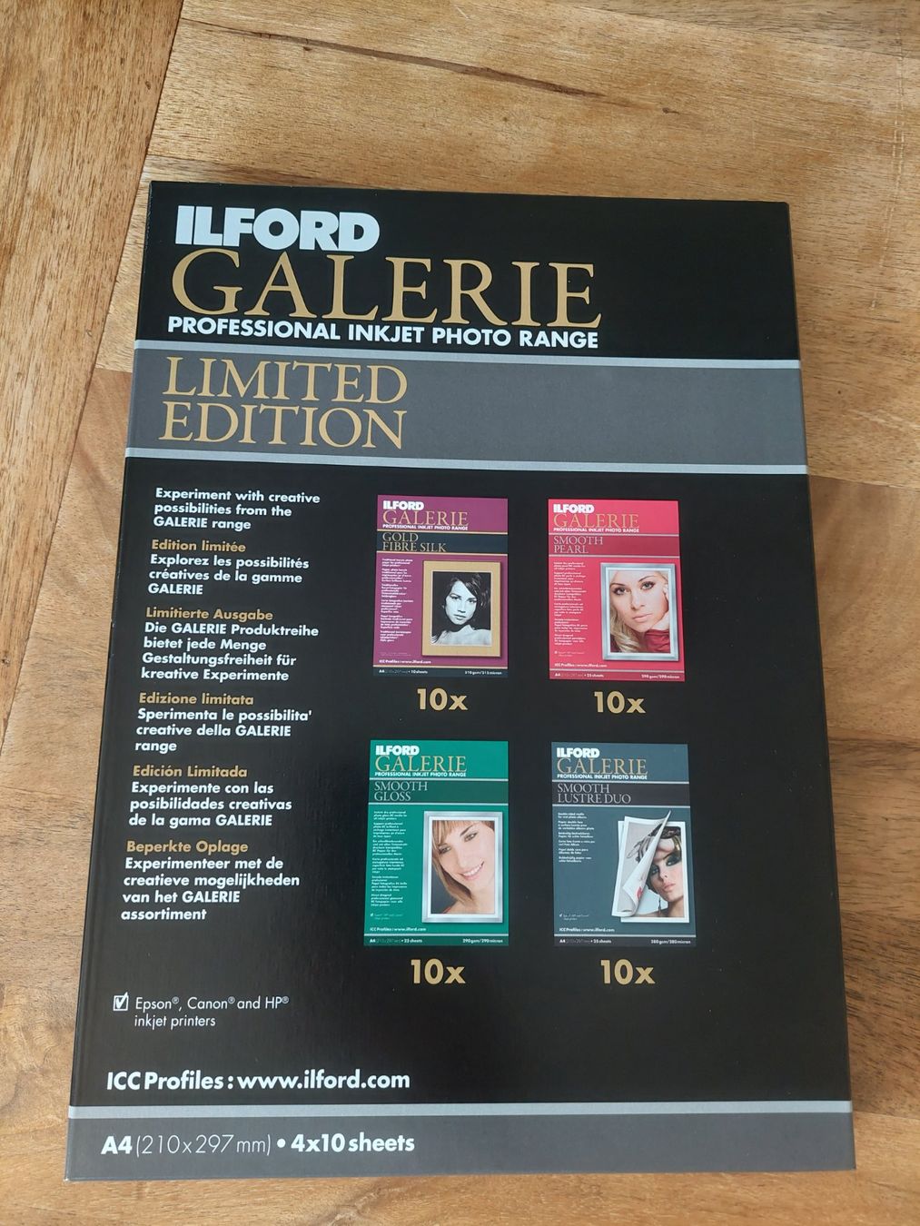Ilford Carta: Papier Photo ILFORD A4 – Usato da Colombier NE venduto da 6mick