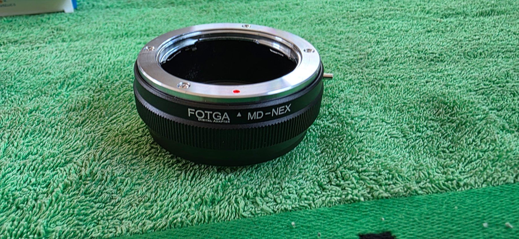 Adattatori foto: Fotga MD-NEX Adpter Sony Alfa E Anschluss – Usato da Cugnasco venduto da surfin60