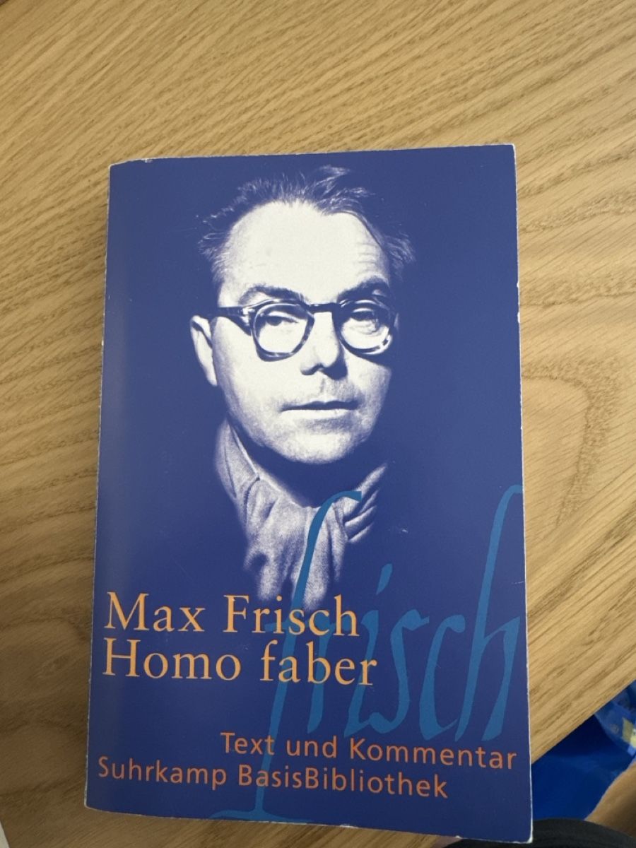 Bücher: Homo Faber – Gebraucht aus Netstal von rab_bn2n