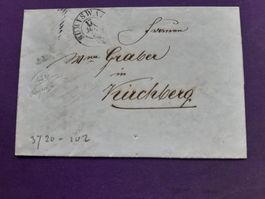 Vorphilabrief von Sumiswald nach Kirchberg 17. Juni 1852