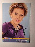 Joy Lee Juana Abiola Müller Originalautogramm