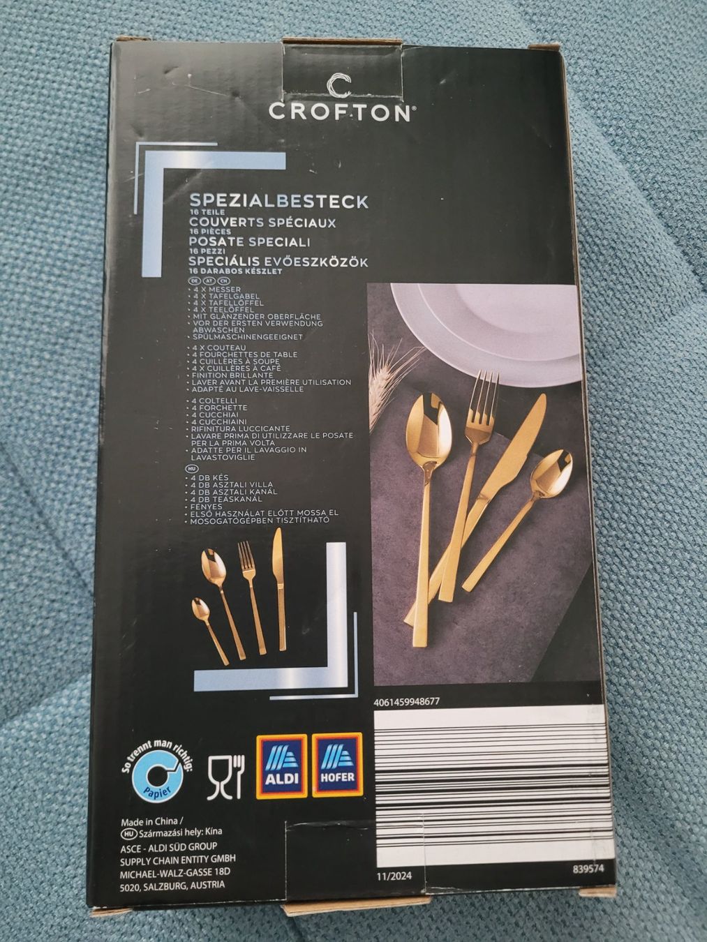 Set di posate: Besteck 16 teilig – Nuovo e nell'imballaggio originale da Sevelen venduto da Motchi 1