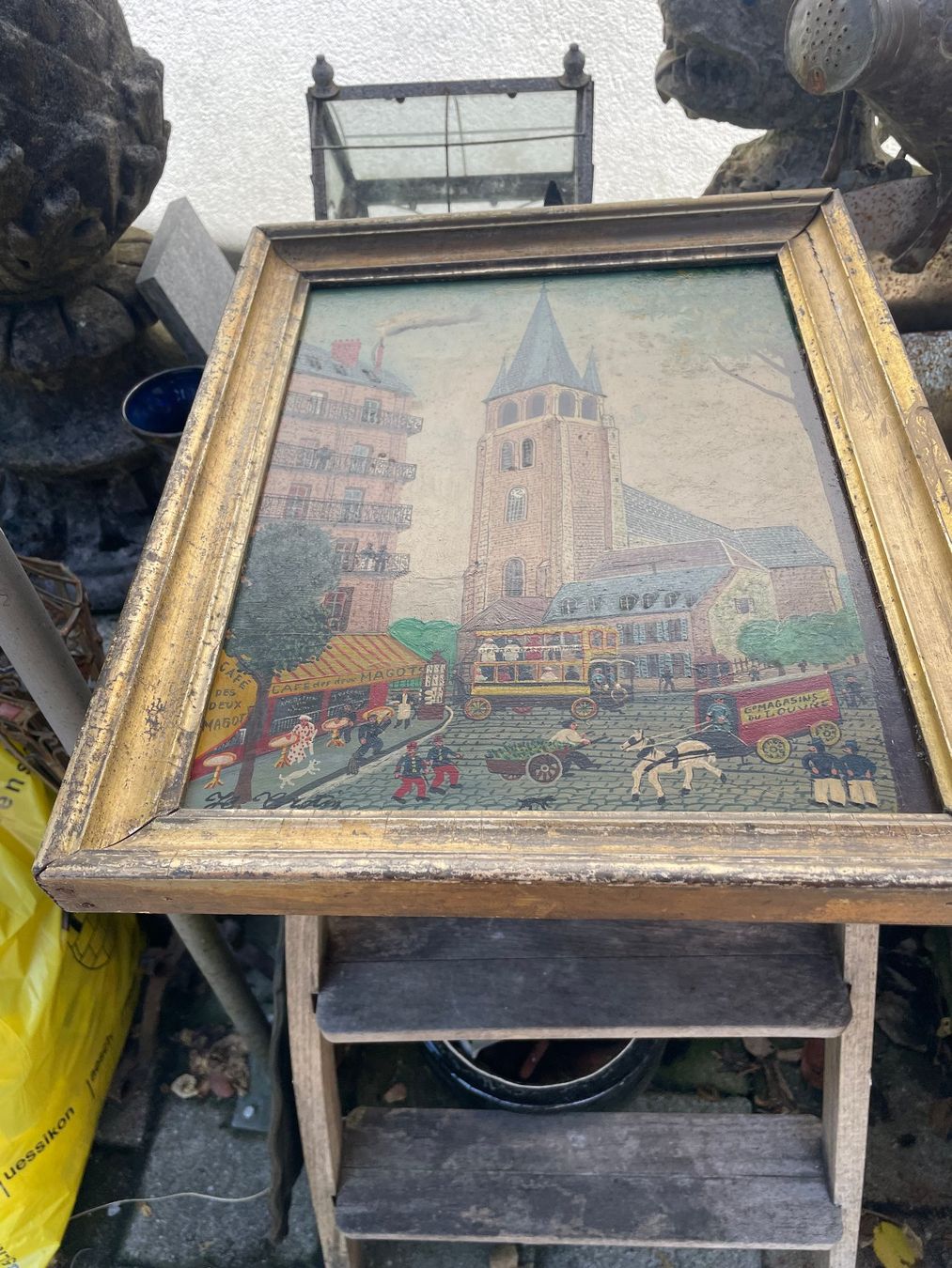 Poster & Bilder: Naive Malerei – Gebraucht aus Forch von ESELSTEIN 2
