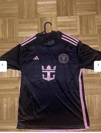 Maillot Messi 10 Inter Miami noir rose taille L neuf