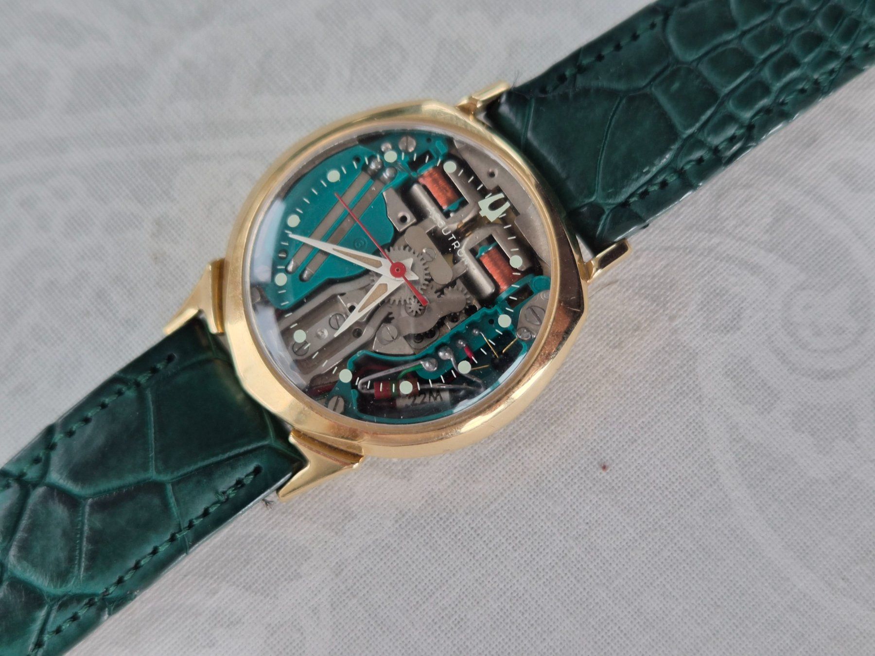 Bulova Montres: Bulova Accutron Spaceview 214 von 1960 ca. – D'occasion à Chabrey par Horology 1