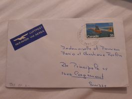 Enveloppe Canada Notre-Dame-de-Stanbridge Avions
