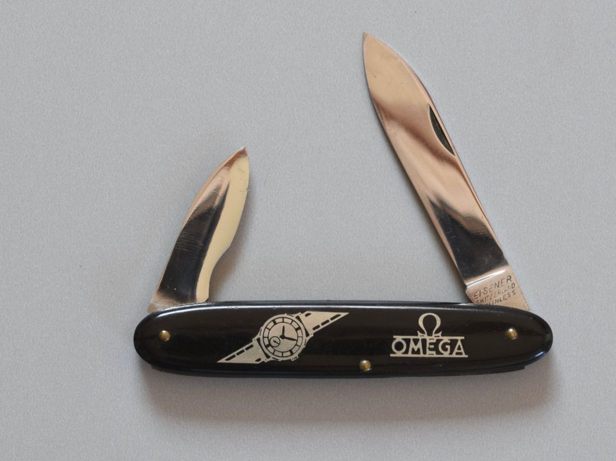 Victorinox Taschenmesser: Omega Sackmesser - "Spritzer & Fuhrmann Ltd." – Neu (gemäss Beschreibung) aus Basel von magicpower99