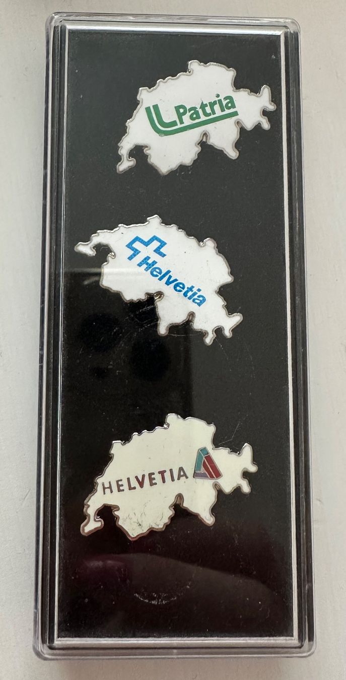 Spille & Fermagli: Pins Helvetia / Patria – Usato da Luzern venduto da Topseller1000